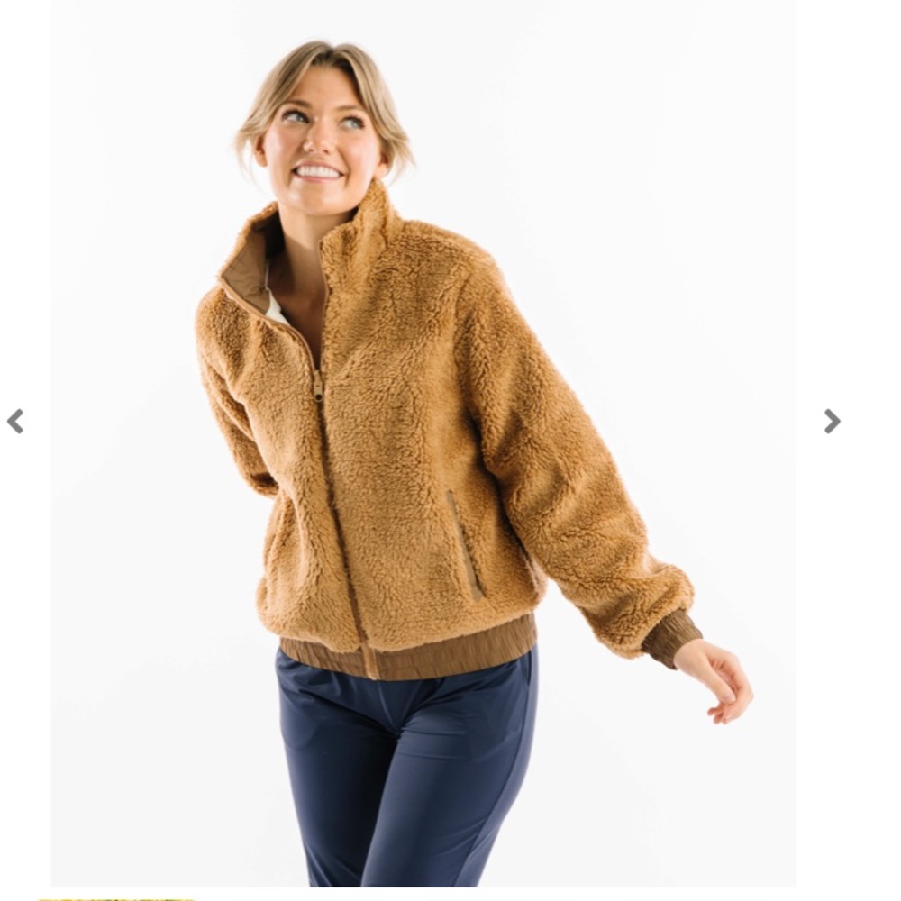 ZYIA Active Reversible Teddy Bomber Jacket